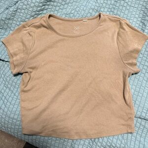 PacSun Tan Crop Top